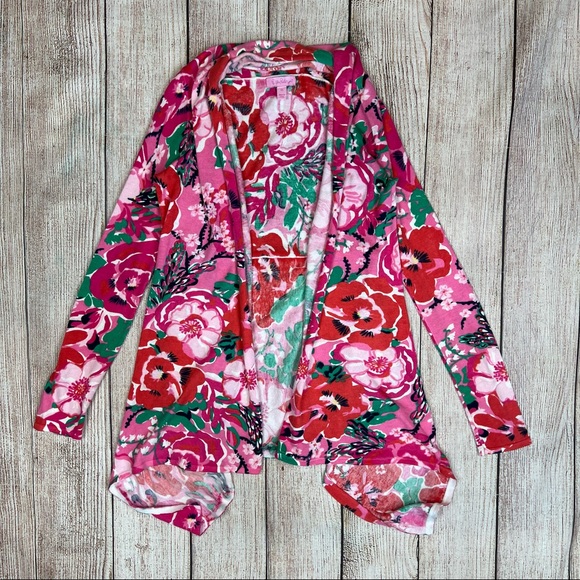 Lilly Pulitzer Babs Asymmetrical Waterfall Cardigan Sweater - Picture 4 of 13